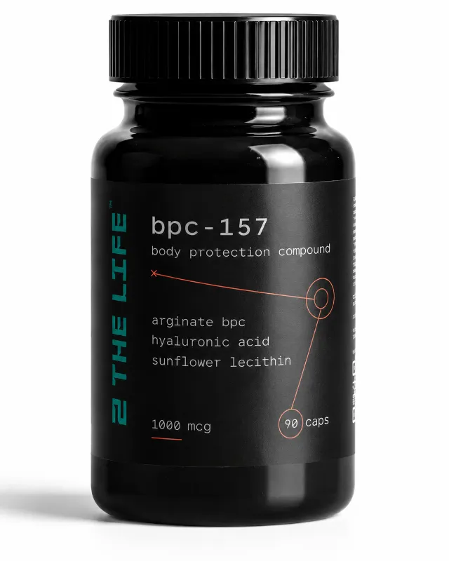 BPC-157 1000 mcg — 90 Capsules with Hyaluronic Acid